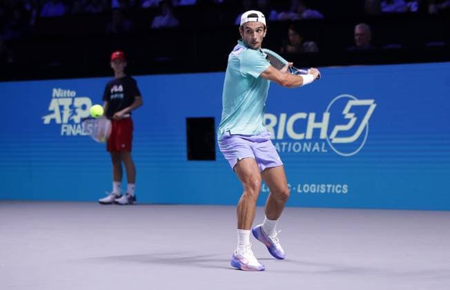 TENNIS - ATP, Tennis Herren Erste Bank Open VIENNA,AUSTRIA,25.OCT.24 - TENNIS - ATP World Tour, Erste Bank Open. Image shows Lorenzo Musetti (ITA).  GEPAxpictures xWalterxLuger