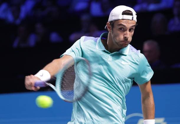 TENNIS - ATP, Tennis Herren Erste Bank Open VIENNA,AUSTRIA,25.OCT.24 - TENNIS - ATP World Tour, Erste Bank Open. Image shows Lorenzo Musetti (ITA).  GEPAxpictures xWalterxLuger