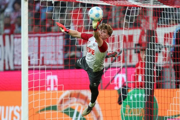 Goalkeeper Jonas Urbig 1 FC Koeln warming up during the 2 Bundesliga match between 1 FC Koeln and SC Paderborn 07, RheinEnergieStadion on October 25, 2024 in Cologne, Germany Photo by Oliver Kaelke DeFodi Images Goalkeeper Jonas Urbig 1 FC Koeln warm s up during the 2 Bundesliga match between 1 FC Koeln and SC Paderborn 07 at RheinEnergieStadion on October 25, 2024 in Cologne, Germany Photo by Oliver Kaelke DeFodi Images DFL regulations prohibit any use of photographs as image sequences and or quasi video not used in POL SRB CRO FRA GBR NED ITA USA Defodi 678 2024 10 25 OK FCKSCP 0211 Defodi-678 not used in POL SRB CRO FRA GBR NED ITA USA DFL regulations prohibit any use of photographs as image sequences and or quasi-video.
