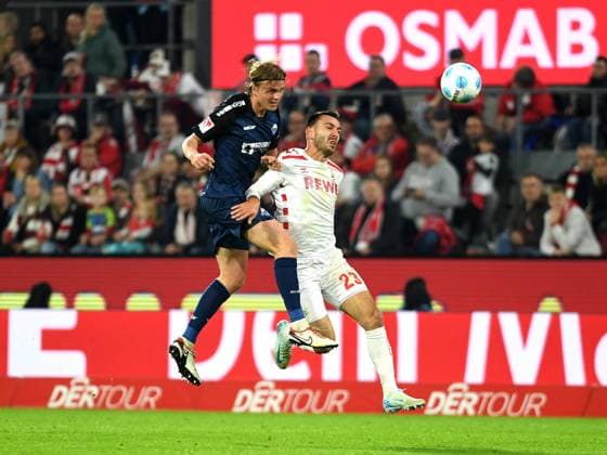 Felix Goetze SC Paderborn 07 and Sargis Adamyan 1 FC Koeln in a duel during the 2 Bundesliga match between 1 FC Köln and SC Paderborn 07 at RheinEnergieStadion on October 25, 2024 in Cologne, Germany Photo by Ralf Treese DeFodi Images Felix Goetze SC Paderborn 07 and Sargis Adamyan 1 FC Koeln battle for the ball during the 2 Bundesliga match between 1 FC Köln and SC Paderborn 07 at RheinEnergieStadion on October 25, 2024 in Cologne, Germany Photo by Ralf Treese DeFodi Images DFB DFL REGULATIONS PROHIBIT ANY USE OF PHOTOGRAPHS AS IMAGE SEQUENCES AND OR QUASI VIDEO not used in POL SRB CRO FRA GBR NED ITA USA Defodi 521 KOEPAD20241025 018 Defodi-521 not used in POL SRB CRO FRA GBR NED ITA USA DFB DFL REGULATIONS PROHIBIT ANY USE OF PHOTOGRAPHS AS IMAGE SEQUENCES AND OR QUASI-VIDEO.