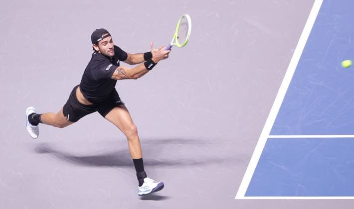 TENNIS - ATP, Tennis Herren Erste Bank Open VIENNA,AUSTRIA,25.OCT.24 - TENNIS - ATP World Tour, Erste Bank Open. Image shows Matteo Berrettini (ITA).  GEPAxpictures xWalterxLuger