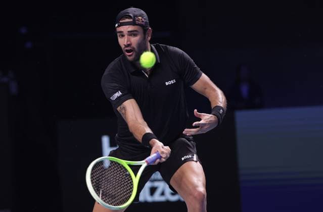 TENNIS - ATP, Tennis Herren Erste Bank Open VIENNA,AUSTRIA,25.OCT.24 - TENNIS - ATP World Tour, Erste Bank Open. Image shows Matteo Berrettini (ITA).  GEPAxpictures xWalterxLuger
