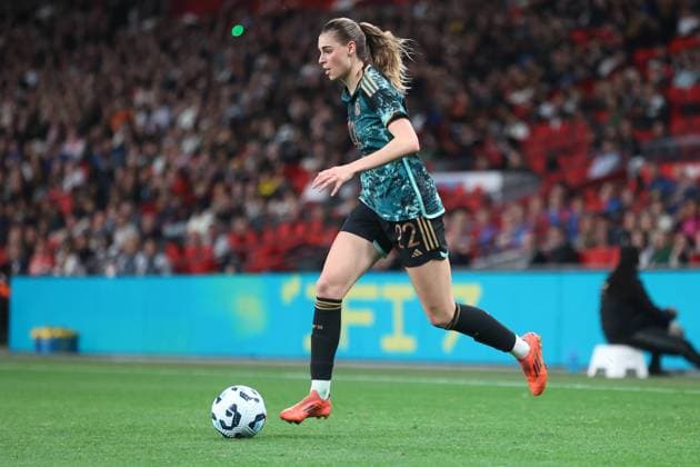 England Women v Germany Women International Friendly, Länderspiel, Nationalmannschaft Jule Brand of Germany Women during the International Friendly match at Wembley Stadium, London UK Newspapers OUT Copyright: xLucyxCopseyx FIL-20833-0037