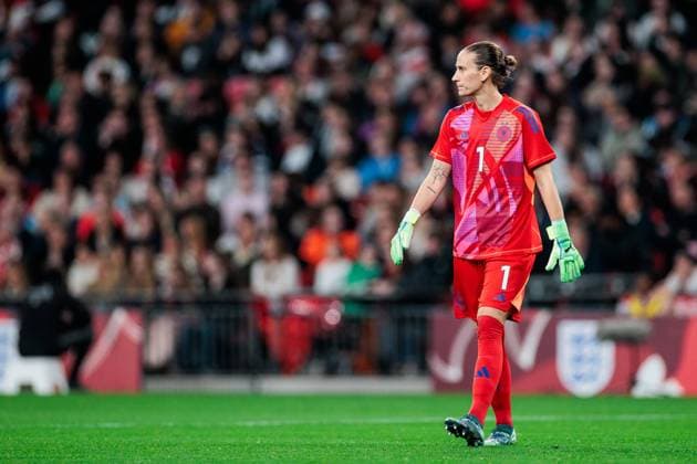 Friendly match Women England Germany 25 10 2024 Ann Katrin Berger Germany, 1 Friendly match Women England Germany, London, Wembley Stadium on 25 10 2024 Copyright: xBEAUTIFULxSPORTS Wunderlx