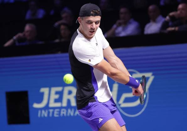 TENNIS - ATP, Tennis Herren Erste Bank Open VIENNA,AUSTRIA,25.OCT.24 - TENNIS - ATP World Tour, Erste Bank Open. Image shows Jakub Mensik (CZE).  GEPAxpictures xWalterxLuger