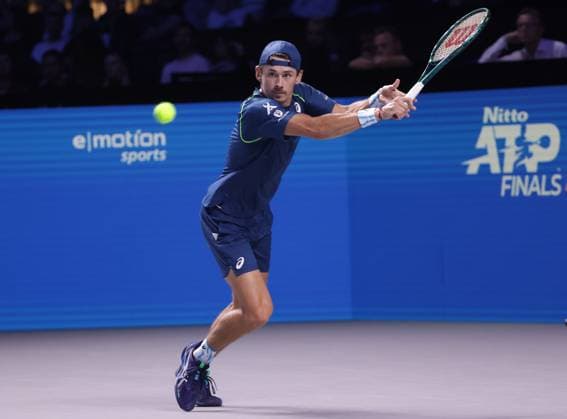 TENNIS - ATP, Tennis Herren Erste Bank Open VIENNA,AUSTRIA,25.OCT.24 - TENNIS - ATP World Tour, Erste Bank Open. Image shows Alex de Minaur (AUS).  GEPAxpictures xWalterxLuger