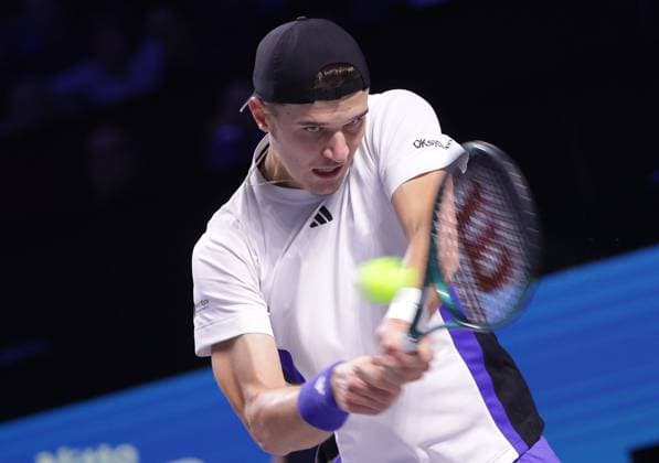 TENNIS - ATP, Tennis Herren Erste Bank Open VIENNA,AUSTRIA,25.OCT.24 - TENNIS - ATP World Tour, Erste Bank Open. Image shows Jakub Mensik (CZE).  GEPAxpictures xWalterxLuger