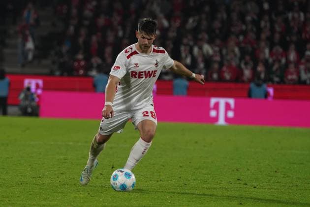 Football, 2 BL Season 2024 2025, 1 FC Köln SC Paderborn RheinenergieStadion Köln jan thielmann FC Köln, action, single image