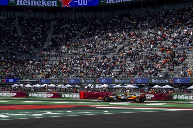 Mexico City - 25-10-2024, Autodromo Hermanos Rodriguez, Pato O Ward at the Formula 1 Mexico Grand Prix 2024 Friday Formula 1 Mexico Grand Prix 2024 Friday  x26569329x Copyright: