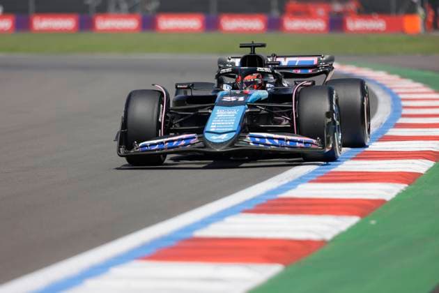 F1 Grand Prix of Mexico - Practice Alpine driver Esteban Ocon participates in practice 1 for the Mexico City Grand Prix in Mexico City, Mexico, on October 25, 2024. Mexico City Mexico City Mexico  Copyright: xGerardoxVieyrax originalFilename:vieyra-notitle241025_npEPB.jpg