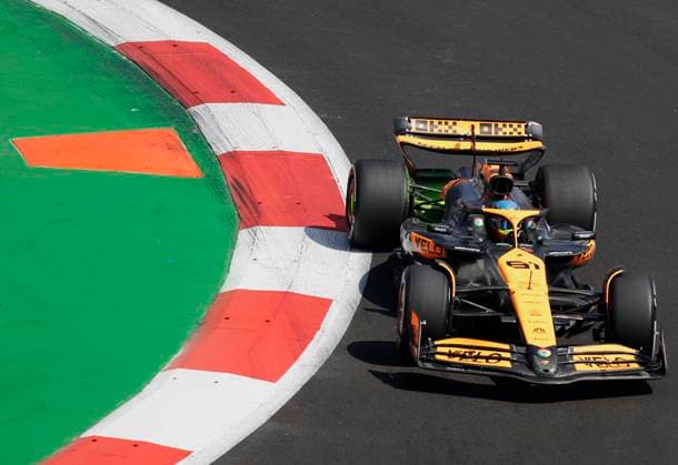 F1 Grand Prix of Mexico - Practice McLaren driver Oscar Piastri participates in practice 1 for the Mexico City Grand Prix in Mexico City, Mexico, on October 25, 2024. Mexico City Mexico City Mexico  Copyright: xGerardoxVieyrax originalFilename:vieyra-notitle241025_npSXG.jpg