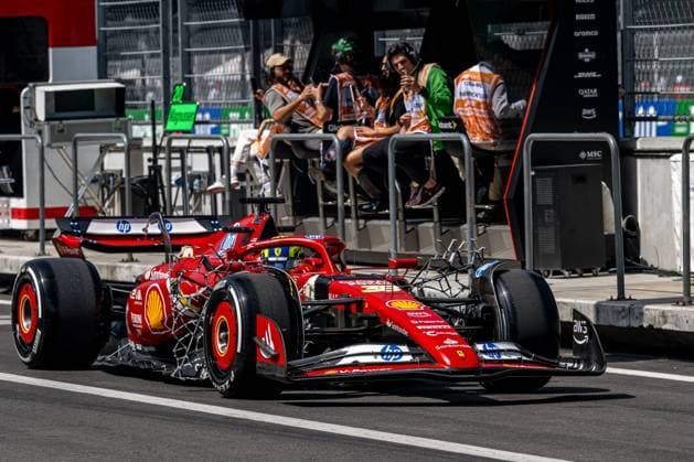 MEXICO CITY, MEXICO: Oliver Bearman, racing for the Haas F1 team during the 2024 Formula 1 Mexico City Grand Prix at the Autodromo Hermanos Rodriguez in Mexico City, Mexico