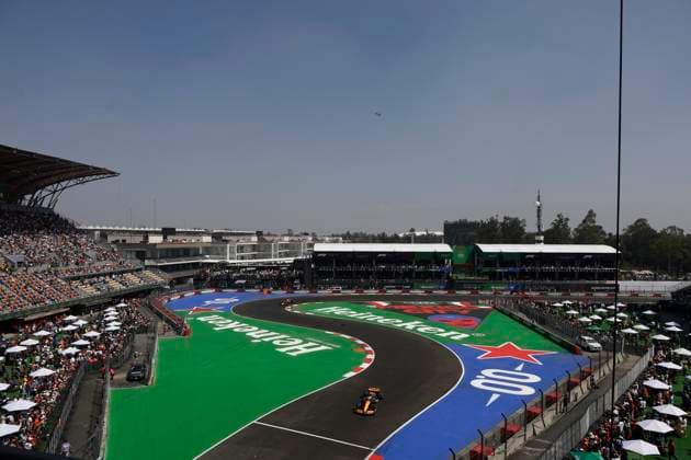 F1 Grand Prix of Mexico - Practice A McLaren driver participates in practice 1 of the Mexico City Grand Prix in Mexico City, Mexico, on October 25, 2024. Mexico City Mexico City Mexico  Copyright: xGerardoxVieyrax originalFilename:vieyra-notitle241025_npHDO.jpg