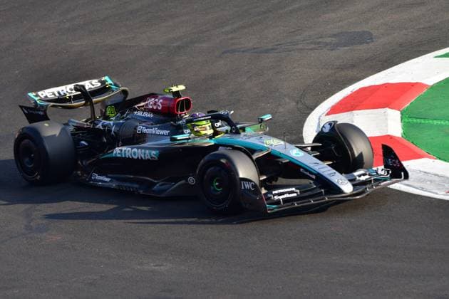 October 25, 2024, Mexico City, Mexico City, Mexico: The driver LEWIS HAMILTON(United Kingdom), of the Mercedes team, during the practice da y for the Mexican Grand Prix, at the Autodromo Hermanos Rodriguez. Mexico City Mexico - ZUMAn296 0775392558st Copyright: xJorgexNunezx