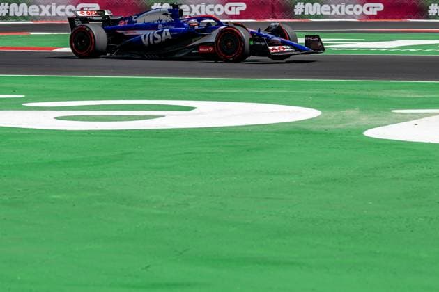 MEXICO CITY, MEXICO: Liam Lawson, racing for the Racing Bulls team during the 2024 Formula 1 Mexico City Grand Prix at the Autodromo Hermanos Rodriguez in Mexico City, Mexico