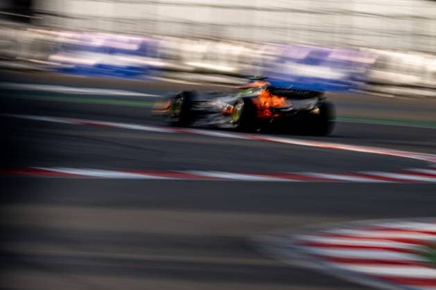 MEXICO CITY, MEXICO: Sergio Perez, racing for the Red Bull Racing team during the 2024 Formula 1 Mexico City Grand Prix at the Autodromo Hermanos Rodriguez in Mexico City, Mexico