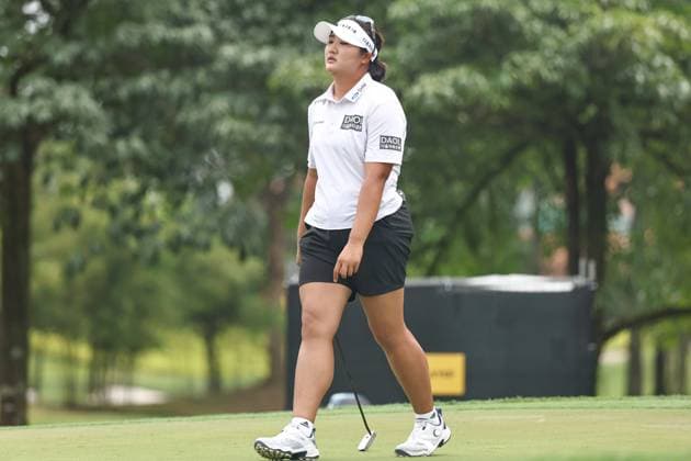 KUALA LUMPUR, - OCTOBER 26: Haeran Ryu of Republic of Korea during the third round of the 2024 LPGA, Golf Damen Maybank Championship held at Kuala Lumpur Golf and Country Club in Kuala Lumpur, Malaysia on October 26, 2024.(Photo by Hazrin Yeob Men Shah Icon Sportswire) GOLF: OCT 26 LPGA Maybank Championship EDITORIAL USE ONLY Icon3782410264295