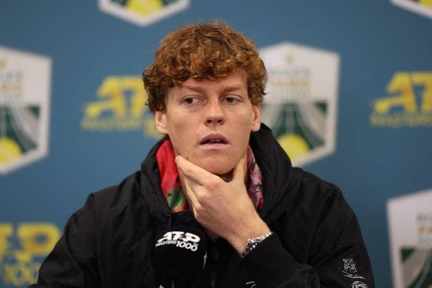 Tennis, ATP tournament in Paris, Jannik Sinner press conference
