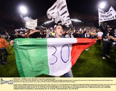 Football, Italy, Serie A, Juventus Turin are champions