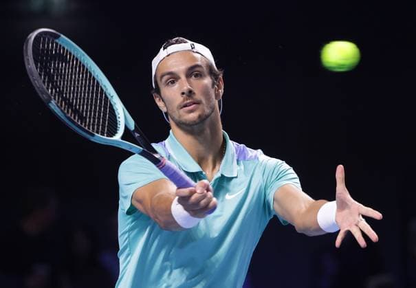 TENNIS - ATP, Tennis Herren Erste Bank Open VIENNA,AUSTRIA,26.OCT.24 - TENNIS - ATP World Tour, Erste Bank Open. Image shows Lorenzo Musetti (ITA).  GEPAxpictures xWalterxLuger