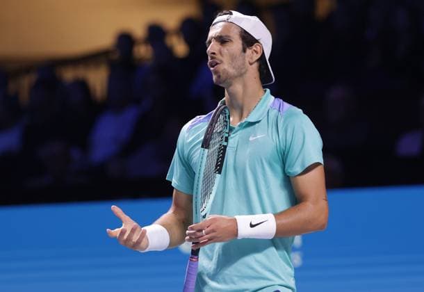 TENNIS - ATP, Tennis Herren Erste Bank Open VIENNA,AUSTRIA,26.OCT.24 - TENNIS - ATP World Tour, Erste Bank Open. Image shows Lorenzo Musetti (ITA).  GEPAxpictures xWalterxLuger