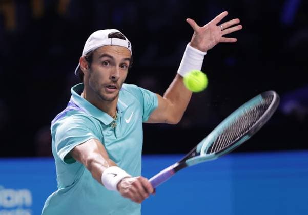 TENNIS - ATP, Tennis Herren Erste Bank Open VIENNA,AUSTRIA,26.OCT.24 - TENNIS - ATP World Tour, Erste Bank Open. Image shows Lorenzo Musetti (ITA).  GEPAxpictures xWalterxLuger