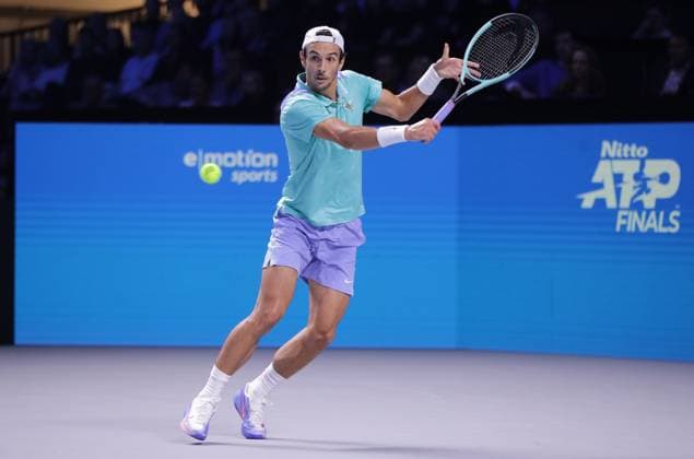TENNIS - ATP, Tennis Herren Erste Bank Open VIENNA,AUSTRIA,26.OCT.24 - TENNIS - ATP World Tour, Erste Bank Open. Image shows Lorenzo Musetti (ITA).  GEPAxpictures xWalterxLuger
