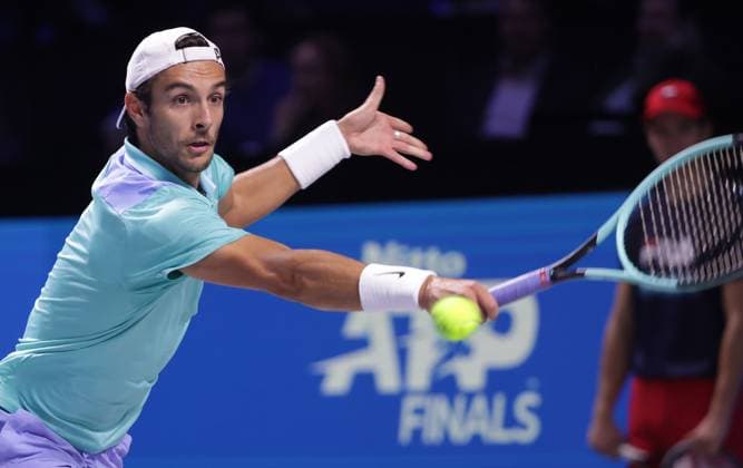 TENNIS - ATP, Tennis Herren Erste Bank Open VIENNA,AUSTRIA,26.OCT.24 - TENNIS - ATP World Tour, Erste Bank Open. Image shows Lorenzo Musetti (ITA).  GEPAxpictures xWalterxLuger