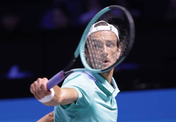 TENNIS - ATP, Tennis Herren Erste Bank Open VIENNA,AUSTRIA,26.OCT.24 - TENNIS - ATP World Tour, Erste Bank Open. Image shows Lorenzo Musetti (ITA).  GEPAxpictures xWalterxLuger