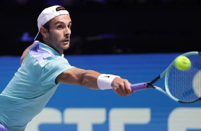 TENNIS - ATP, Tennis Herren Erste Bank Open VIENNA,AUSTRIA,26.OCT.24 - TENNIS - ATP World Tour, Erste Bank Open. Image shows Lorenzo Musetti (ITA).  GEPAxpictures xWalterxLuger