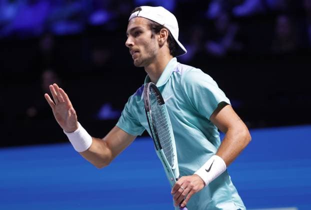 TENNIS - ATP, Tennis Herren Erste Bank Open VIENNA,AUSTRIA,26.OCT.24 - TENNIS - ATP World Tour, Erste Bank Open. Image shows Lorenzo Musetti (ITA).  GEPAxpictures xWalterxLuger