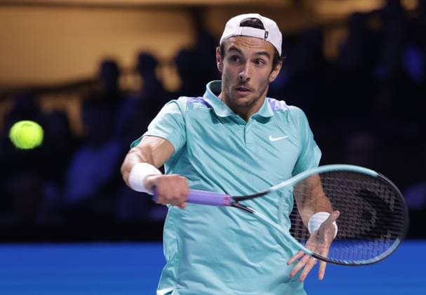 TENNIS - ATP, Tennis Herren Erste Bank Open VIENNA,AUSTRIA,26.OCT.24 - TENNIS - ATP World Tour, Erste Bank Open. Image shows Lorenzo Musetti (ITA).  GEPAxpictures xWalterxLuger