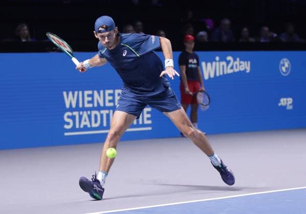 TENNIS - ATP, Tennis Herren Erste Bank Open VIENNA,AUSTRIA,26.OCT.24 - TENNIS - ATP World Tour, Erste Bank Open. Image shows Alex de Minaur (AUS).  GEPAxpictures xWalterxLuger