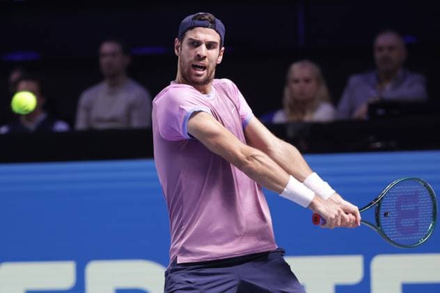 TENNIS - ATP, Tennis Herren Erste Bank Open VIENNA,AUSTRIA,26.OCT.24 - TENNIS - ATP World Tour, Erste Bank Open. Image shows Karen Khachanov (RUS).  GEPAxpictures xWalterxLuger