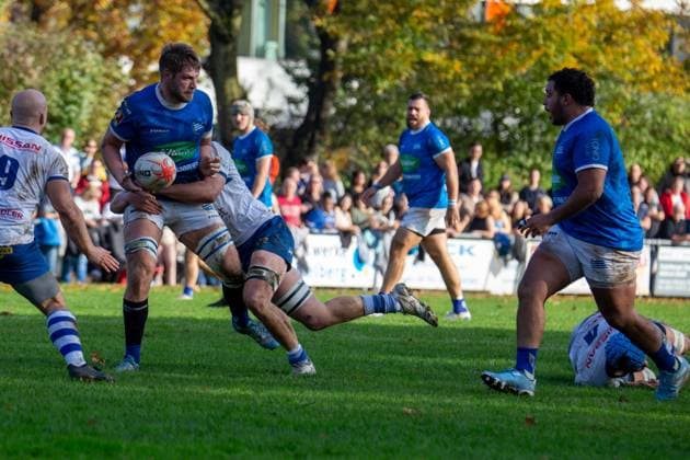 26 10 2024, Rugby 1 Bundesliga South West, Season 2024 25, 6 Matchday SC Neuenheim vs TSV Handschuhsheim Copyright: xUdoxHerrmannx