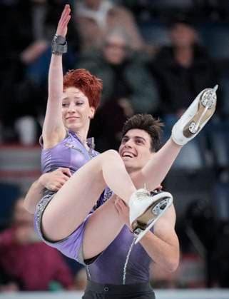 Eugenia Lopareva and Geoffrey Brissaud of France skate during the rhythm dance program at the ISU Figure skating, Eiskunstlauf Skate Canada competition on October 26, 2024 in Halifax, Canada. Noxthirdxpartyxsales  (271237795)