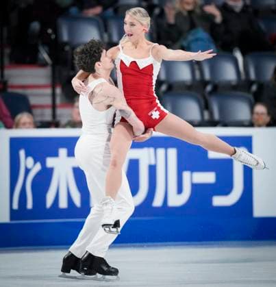 Piper Gilles and Paul Poirier of Canada skate during the rhythm dance program at the ISU Figure skating, Eiskunstlauf Skate Canada competition on October 26, 2024 in Halifax, Canada. Noxthirdxpartyxsales  (271237942)