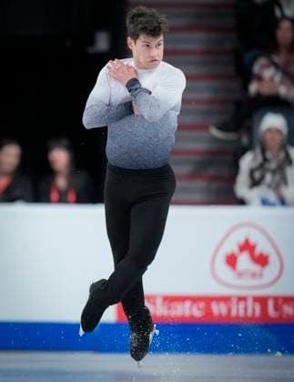 Mark Gorodnitsky of Israel skates during the mens short program at the ISU Figure skating, Eiskunstlauf Skate Canada competition on October 26, 2024 in Halifax, Canada. Noxthirdxpartyxsales  (271243762)