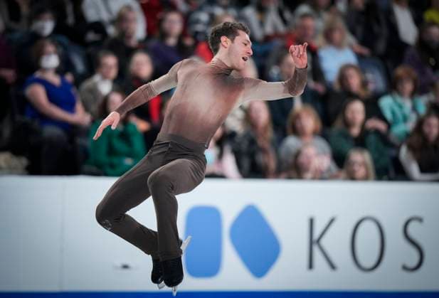Jason Brown of the U.S. skates during the mens short program at the ISU Figure skating, Eiskunstlauf Skate Canada competition on October 26, 2024 in Halifax, Canada. Noxthirdxpartyxsales  (271243768)