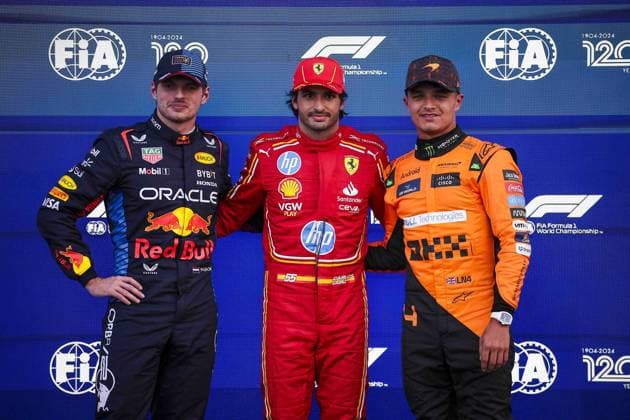 Formula 1, GP Mexico. Carlos Sainz takes pole position ahead of Max Verstappen and Lando Norris