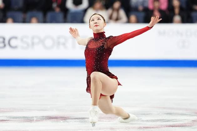 October 26, 2024, Halifax, Ns, Canada: Yelim Kim of South Korea competes in the women s free program at the Skate Canada International Figure skating, Eiskunstlauf competition in Halifax on Saturday, October 26, 2024. Yelim Kim  - ZUMAc35_ 20241026_zaf_c35_205 Copyright: xDarrenxCalabresex