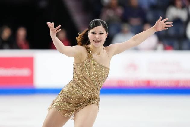 October 26, 2024, Halifax, Ns, Canada: Alysa Liu of the United States competes in the women s free program at the Skate Canada International Figure skating, Eiskunstlauf competition in Halifax on Saturday, October 26, 2024. Alysa Liu  - ZUMAc35_ 20241026_zaf_c35_239 Copyright: xDarrenxCalabresex