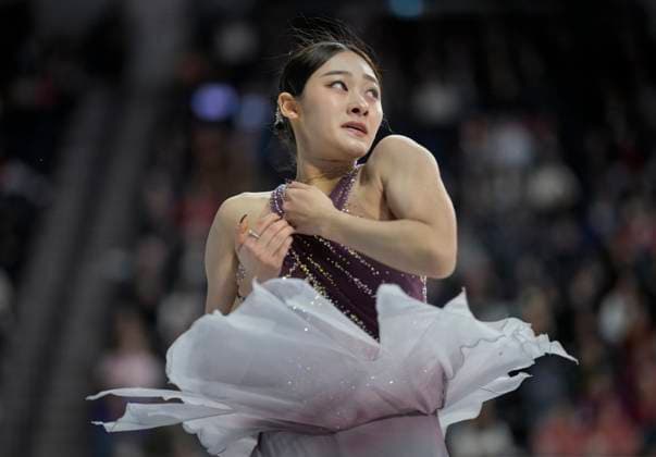 Seoyeong Wi of Korea skates during the womens free skating program at the ISU Figure skating, Eiskunstlauf Skate Canada competition on October 26, 2024 in Halifax, Canada. Noxthirdxpartyxsales  (271288253)