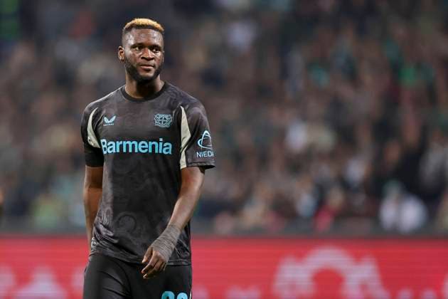 Victor Boniface Bayer 04 Leverkusen looks dejected, Bundesliga, SV Werder Bremen v Bayer 04 Leverkusen, Weser Stadium, October 26, 2024 in Bremen, Germany Photo by Marco Steinbrenner DeFodi Images Victor Boniface Bayer 04 Leverkusen looks dejected, Bundesliga, SV Werder Bremen v Bayer 04 Leverkusen, Weser Stadium, October 26, 2024 in Bremen, Germany Photo by Marco Steinbrenner DeFodi Images DFL regulations prohibit any use of photographs as image sequences and or quasi video not used in POL SRB CRO FRA GBR NED ITA USA Defodi 700 bremen lever 20241026 341 Defodi-700 not used in POL SRB CRO FRA GBR NED ITA USA DFL regulations prohibit any use of photographs as image sequences and or quasi-video.