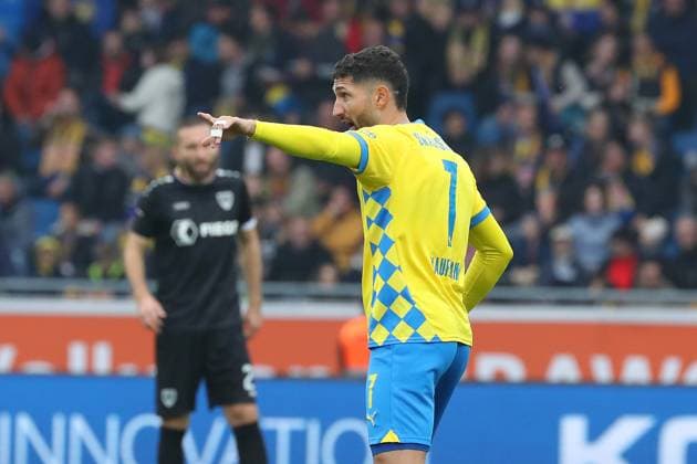 Braunschweig vs Münster, 2 BL Braunschweig, 27 10 2024, FOOTBALL Eintracht Braunschweig vs SC Preußen Münster, 2 BL, Season 2024 25 Fabio Kaufmann Eintracht Braunschweig Braunschweig