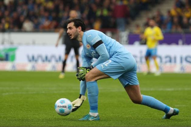Braunschweig vs Münster, 2 BL Braunschweig, 27 10 2024, FOOTBALL Eintracht Braunschweig vs SC Preußen Münster, 2 BL, Season 2024 25 Goalkeeper Marko Johansson Eintracht Braunschweig Braunschweig
