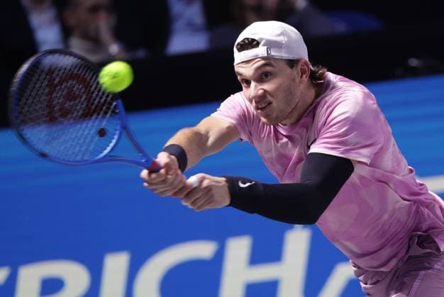 TENNIS - ATP, Tennis Herren Erste Bank Open VIENNA,AUSTRIA,27.OCT.24 - TENNIS - ATP World Tour, Erste Bank Open. Image shows Jack Draper (GBR).  GEPAxpictures xWalterxLuger