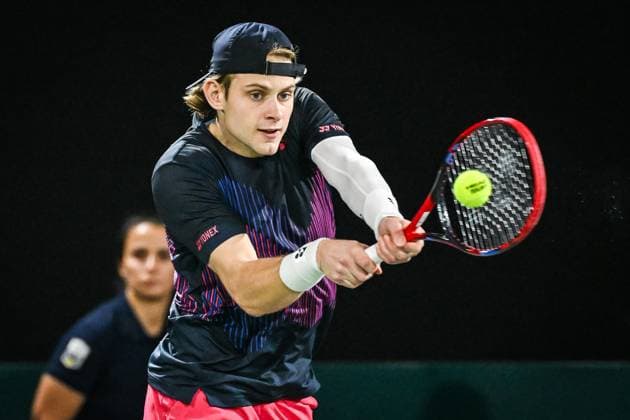 October 27, 2024, Paris, France, France: Zizou BERGS of Belgium during the second qualifying day of the Rolex Paris Masters 1000 tennis tournament at Accor Arena on October 27, 2024 in Paris, France. Paris France - ZUMAm308 20241027_zsp_m308_017 Copyright: xMatthieuxMirvillex