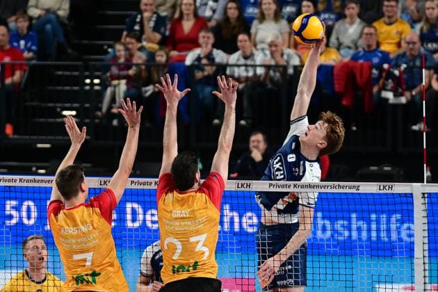 Volleyball, VBL, SVG Lüneburg - Baden Volleys SSC Karlsruhe