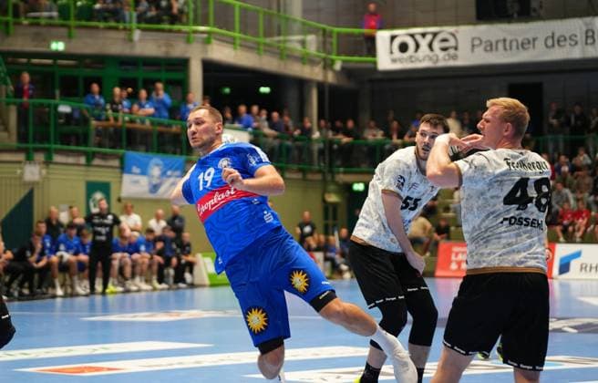 2 Handball Bundesliga, Bergischer HC vs HC Elbflorenz, 27 10 2024 Tomáö Babák Bergischer HC 19 2 Handball Bundesliga, Bergischer HC vs HC Elbflorenz, 27 10 2024,Uni Halle,Wuppertal,Germany on 27 10 24 Copyright: xBEAUTIFULxSPORTS Henrichsx